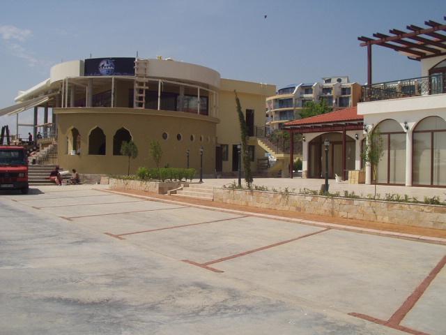 The Planet Yacht cafe bar immediately on your left as you enter the Marina