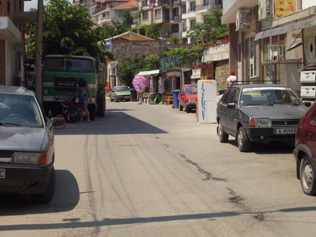 Quaint and interesting, many restaurants on the way to the square, many of them used by the locals so good value