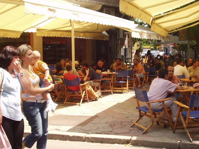 Street cafe...and plenty of them