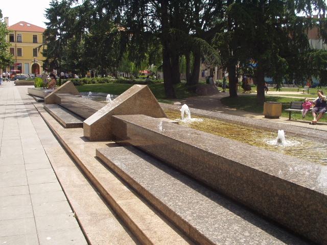 Fountain...a bit like the Diana memorial