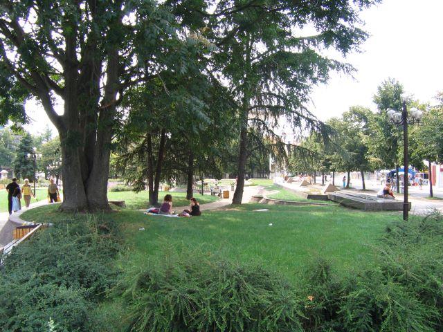 A picnic in the park right in the heart of Bourgas