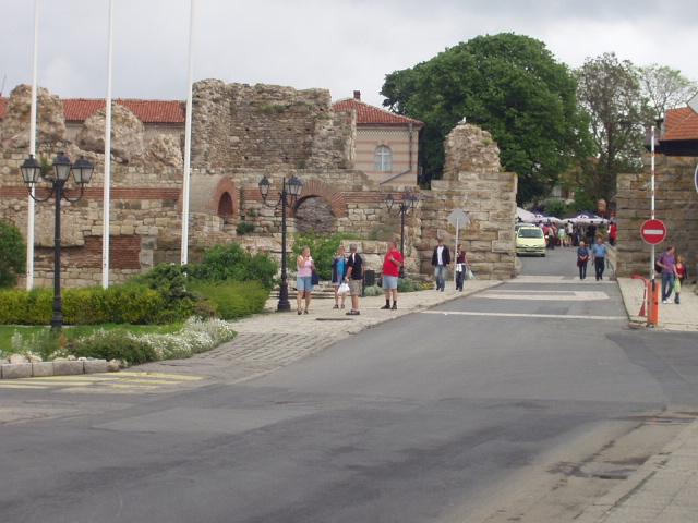 Entrance to Old Nessebar town once you have come over the Causeway