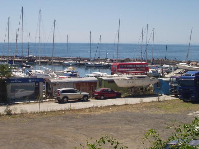 A London bus...in Nessebar..?