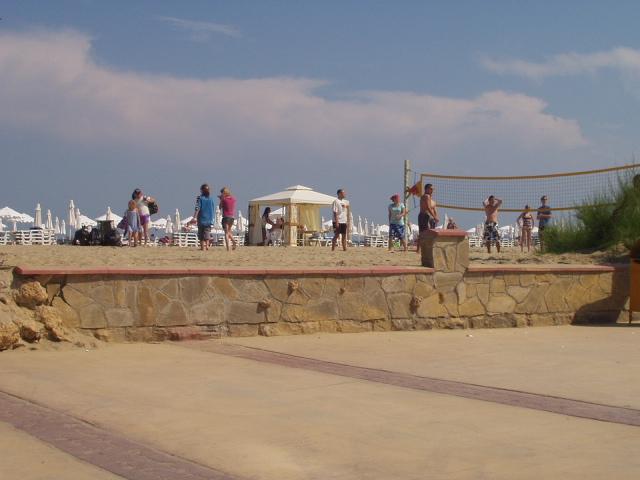 Volleyball on the beach